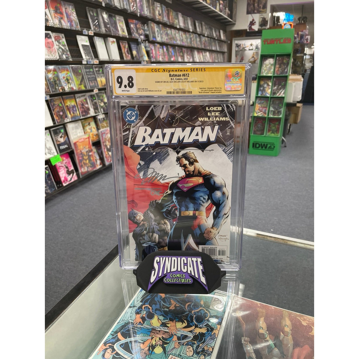 Batman #612 (CGC Signature Series 9.8) X3 SIGNED