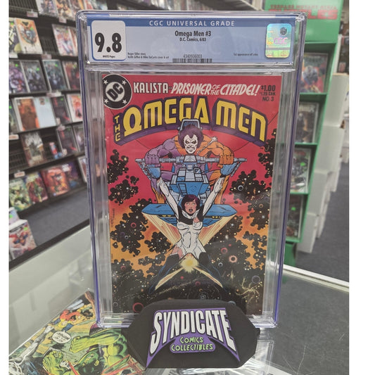 Omega Men #3 (CGC 9.8) 1st Lobo