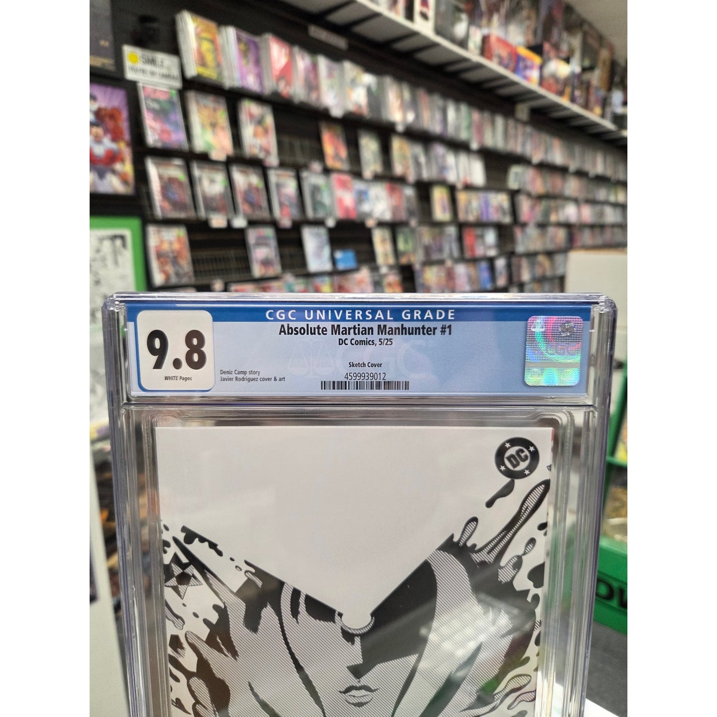 Absolute Martian Manhunter #1 (CGC 9.8) 1:100 Sketch Variant