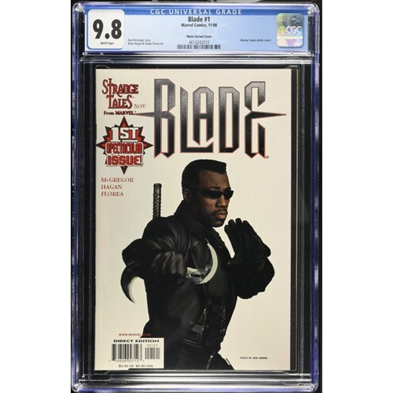 Blade #1 (CGC 9.8) Wesley Snipes Photo Variant