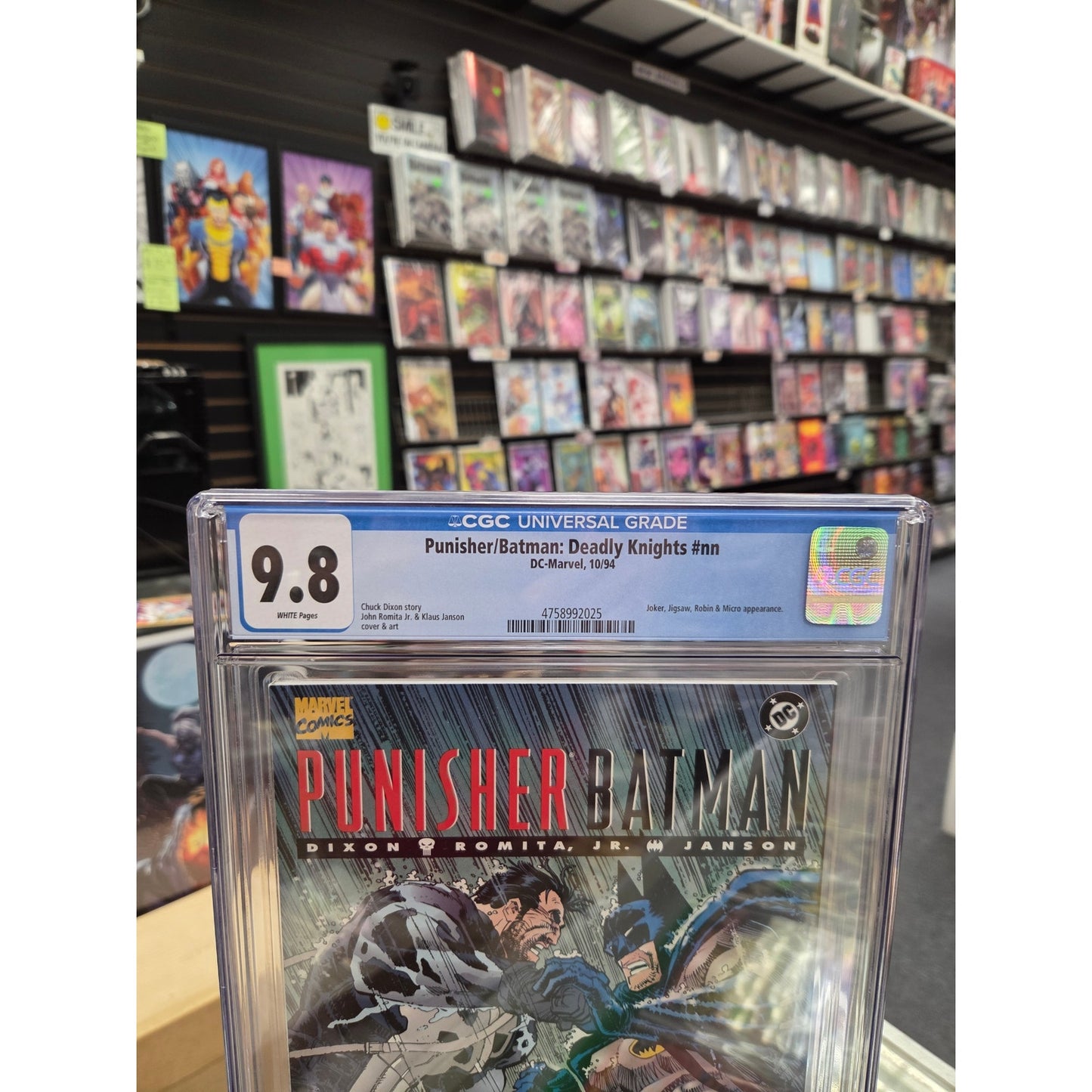 Punisher/Batman: Deadly Knights (CGC 9.8) Marvel & DC Crossover