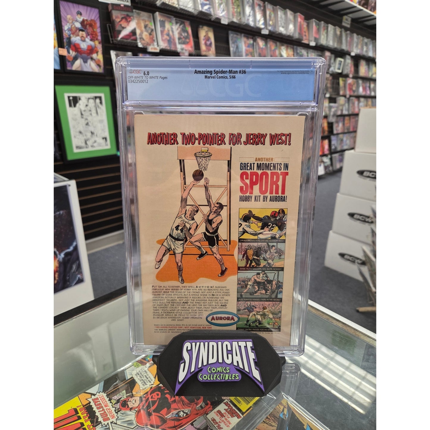 Amazing Spider-Man #36 (CGC 6.0) 1st Looter
