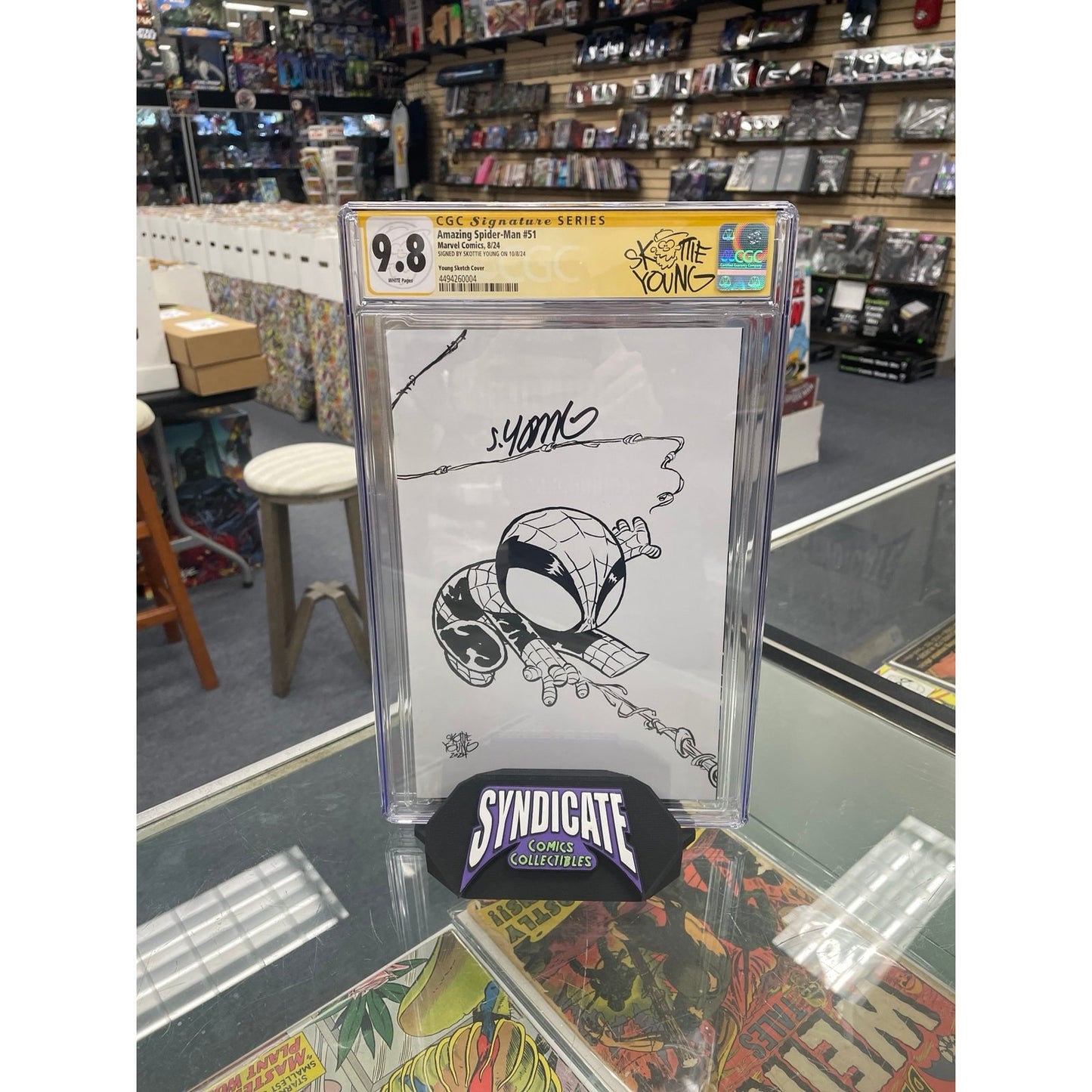 Amazing Spider-Man #51 1:50 Variant (CGC Signature Series 9.8) Skottie Young