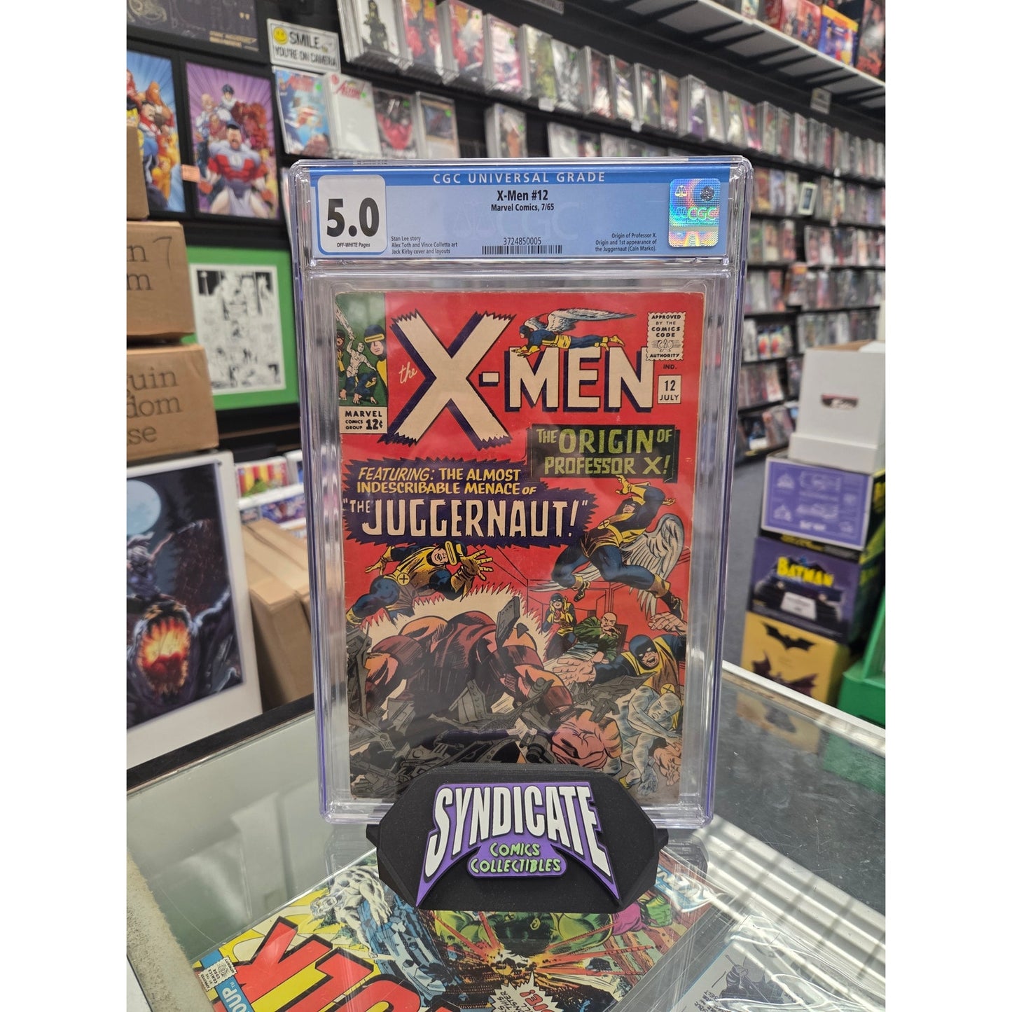 X-Men #12 (CGC 5.0) 1st Juggernaut