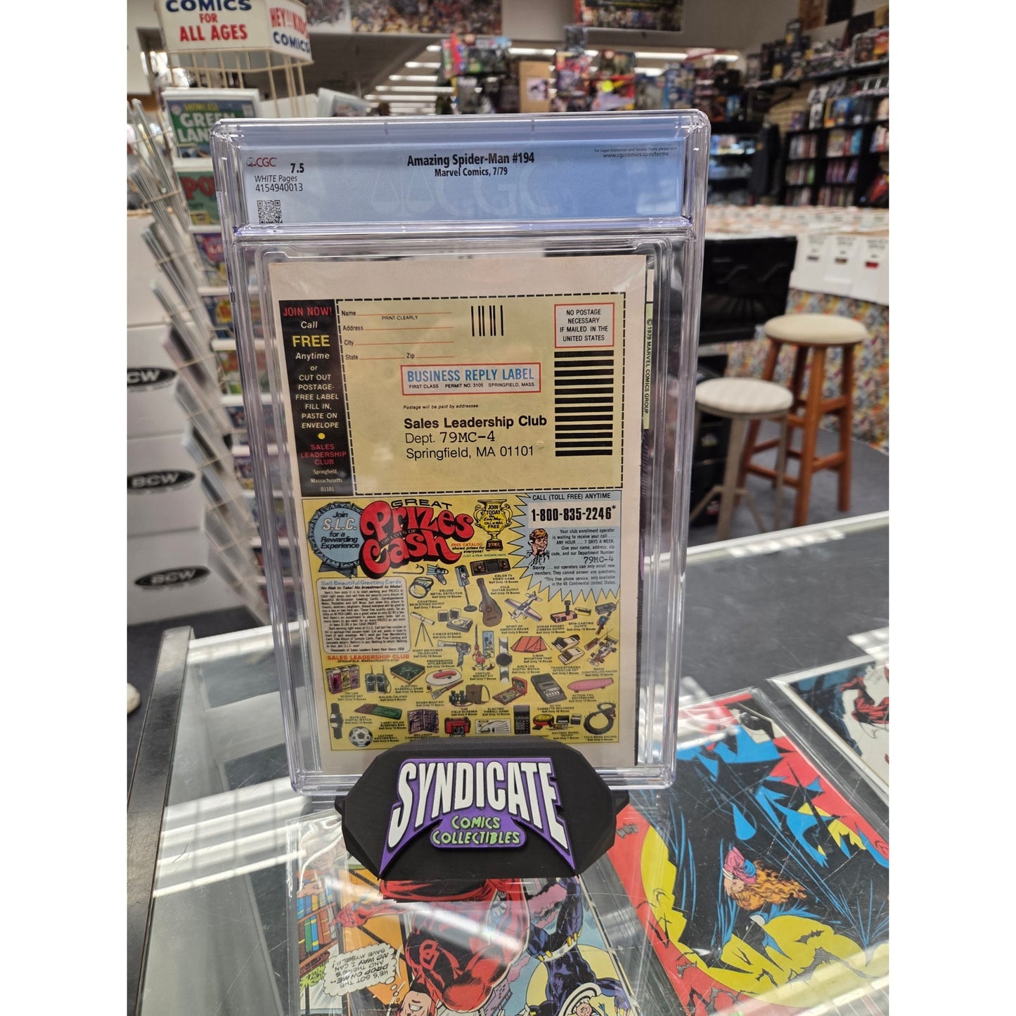 Amazing Spider-Man #194 (CGC 7.5) 1st Black Cat