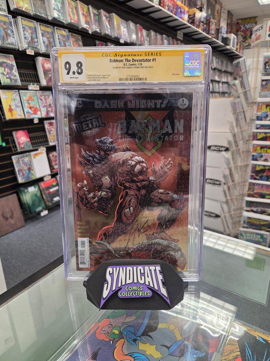 Batman: The Devastator #1 (CGC 9.8) Signed by Tony Daniel & Frank Tieri