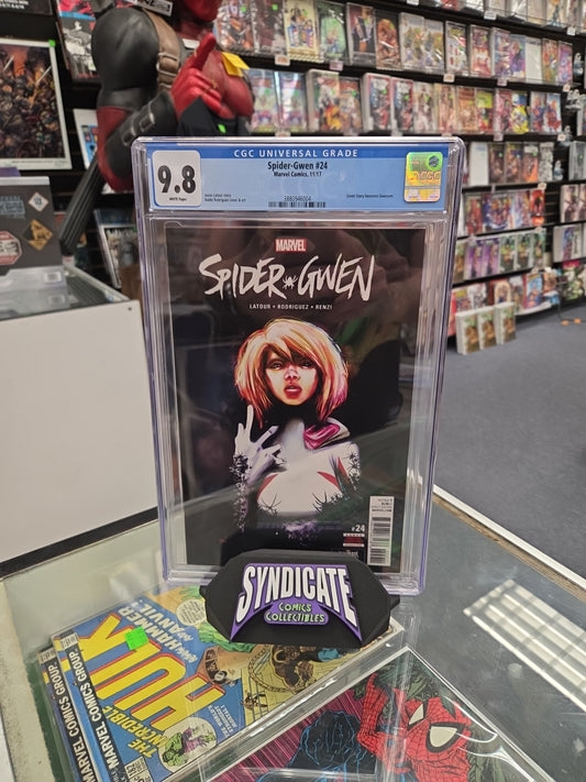 Spider-Gwen #24 (CGC 9.8) Spider-Gwen Becomes Gwenom