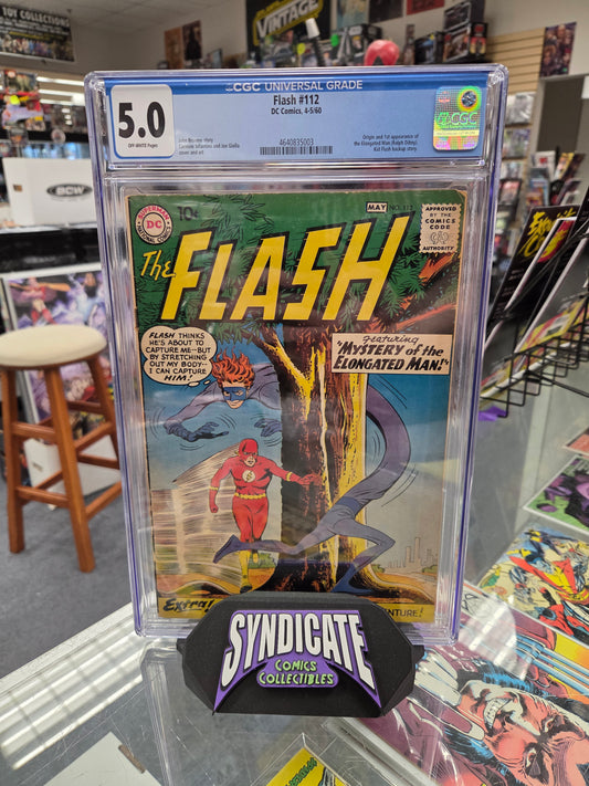 Flash #112 (CGC 5.0) 1st Elongated Man