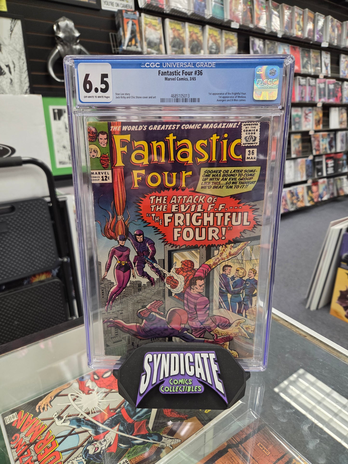 Fantastic Four #36 (CGC 6.5) 1st Frightful Four