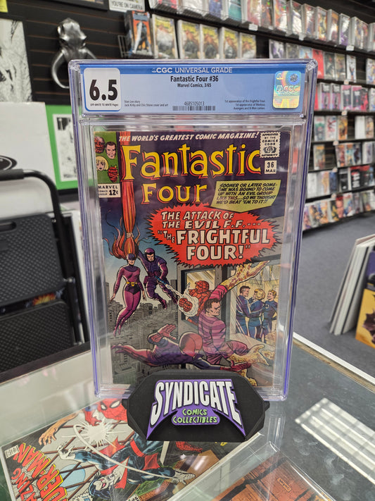 Fantastic Four #36 (CGC 6.5) 1st Frightful Four