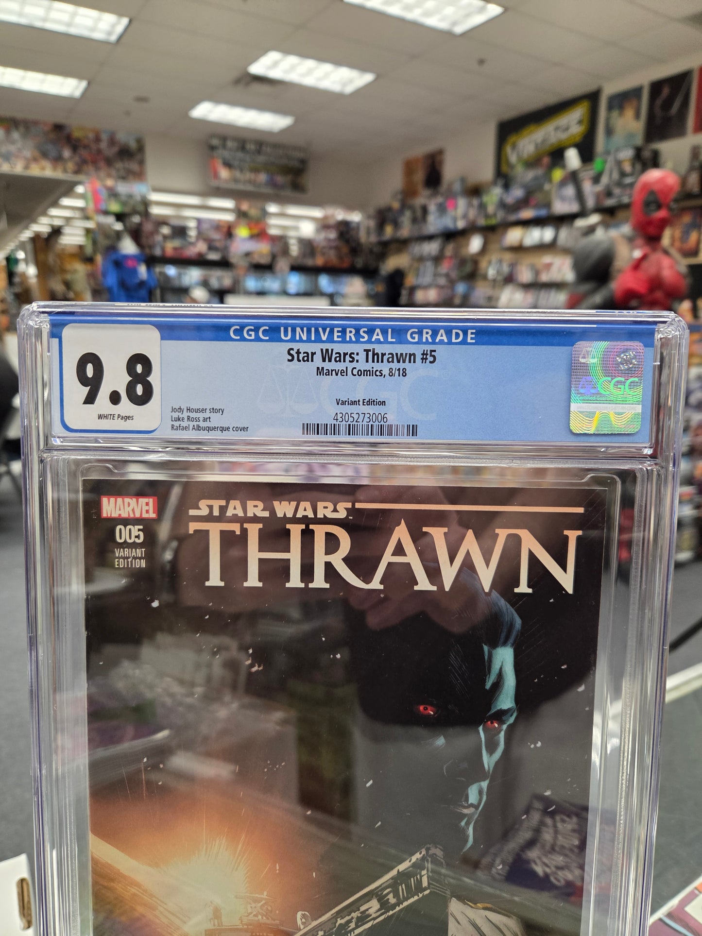 Star Wars: Thrawn #5 (CGC 9.8) 1:25 Rafael Albuquerque Variant