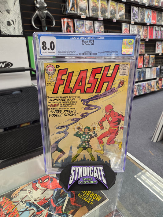 Flash #138 (CGC 8.0) Silver Age Flash