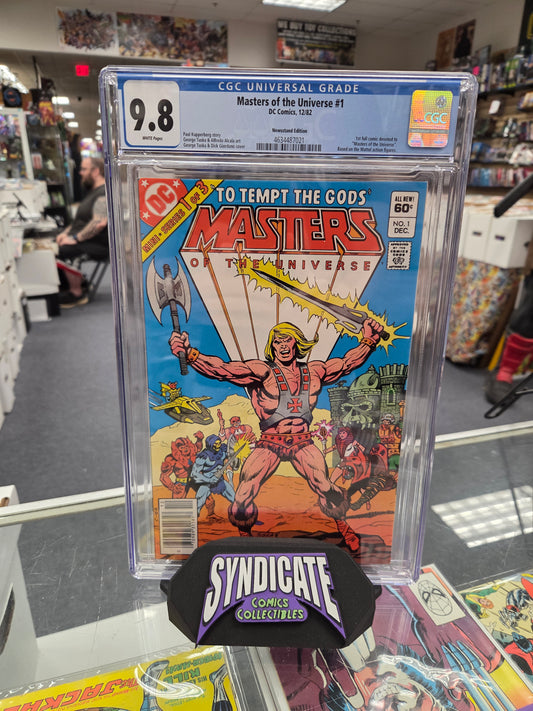 Masters of the Universe #1 (CGC 9.8) Newsstand Edition, 1st Solo Series