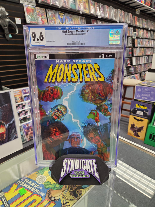 Mark Spears Monsters #1 (CGC 9.6) 1st Print