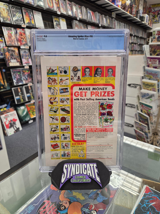 Amazing Spider-Man #96 (CGC 9.0) Not CCA Approved