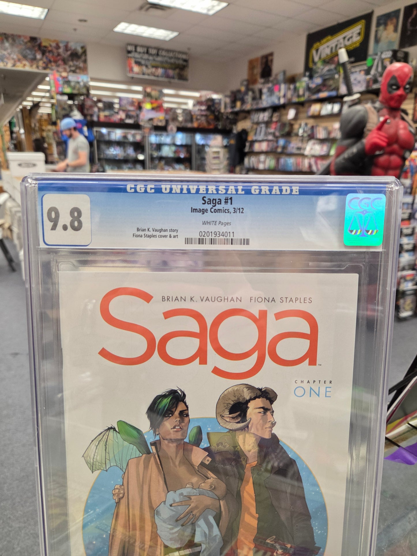 Saga #1 (CGC 9.8) 1st Print