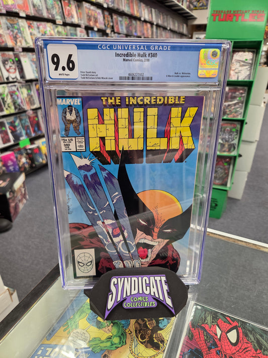 Incredible Hulk #340 (CGC 9.6) Iconic Cover