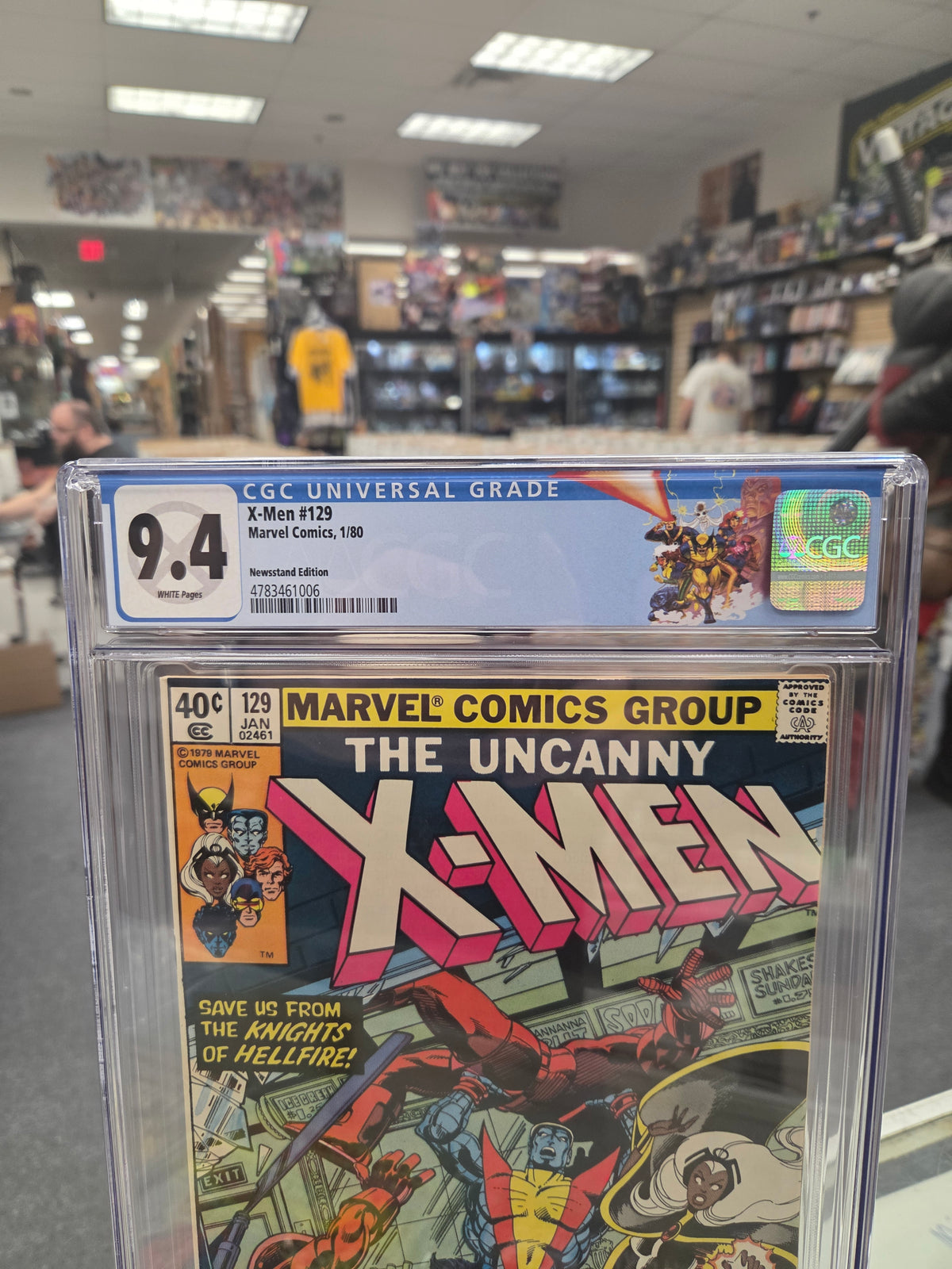 X-Men #129 (CGC 9.4) 1st Kitty Pryde, White Queen & Sebastian Shaw