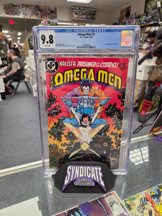 Omega Men #3 (CGC 9.8) 1st Lobo