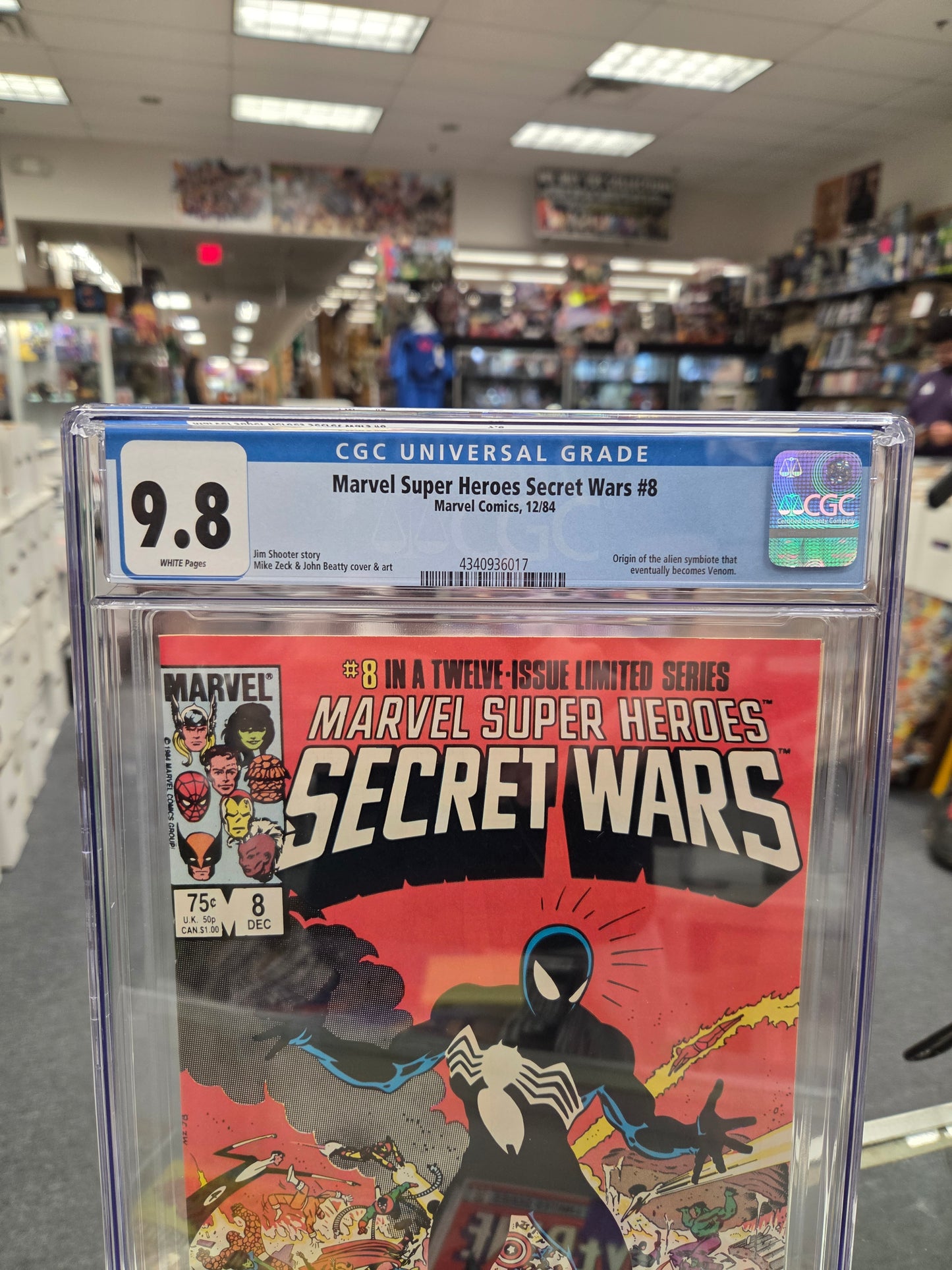 Marvel Super-Heroes: Secret Wars #8 (CGC 9.8) Direct Edition