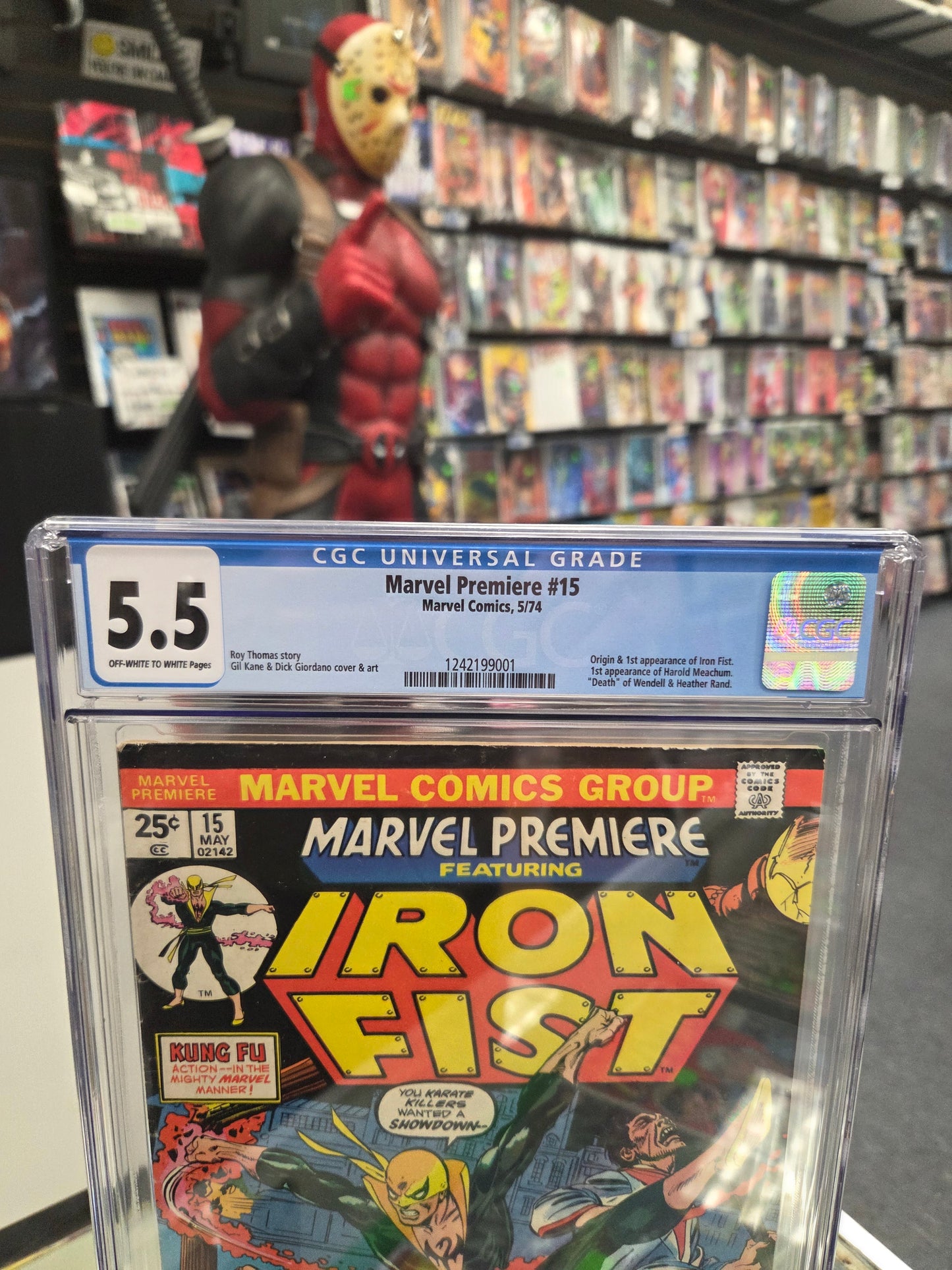 Marvel Premiere #15 (CGC 5.5) 1st Iron Fist
