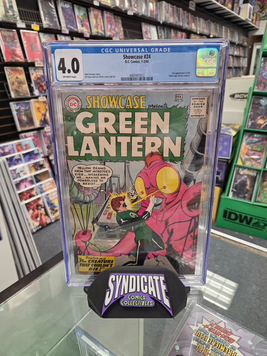 Showcase #24 (CGC 4.0) 3rd Hal Jordan