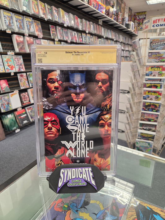 Batman: The Devastator #1 (CGC 9.8) Signed by Tony Daniel & Frank Tieri
