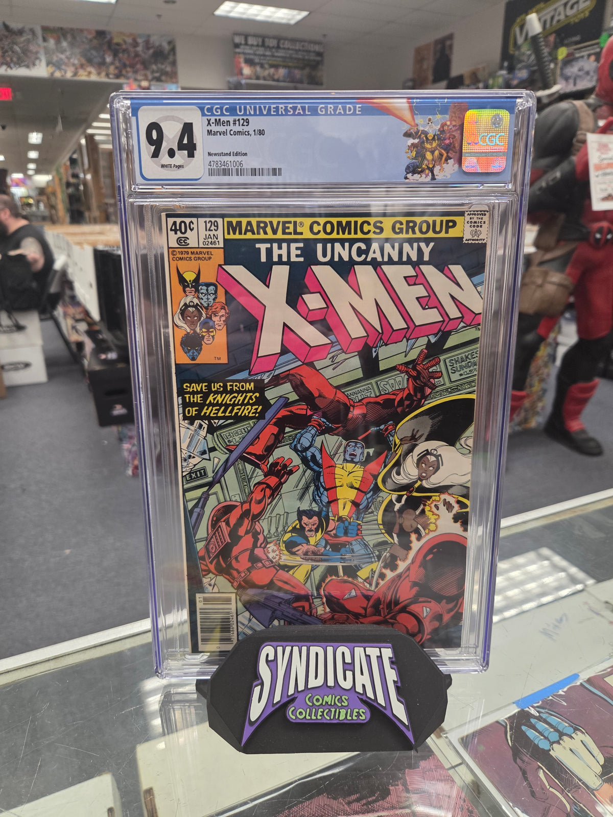 X-Men #129 (CGC 9.4) 1st Kitty Pryde, White Queen & Sebastian Shaw