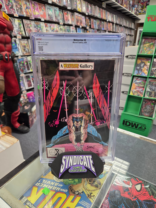 Wolverine #8 (CGC 9.4) Iconic Cover