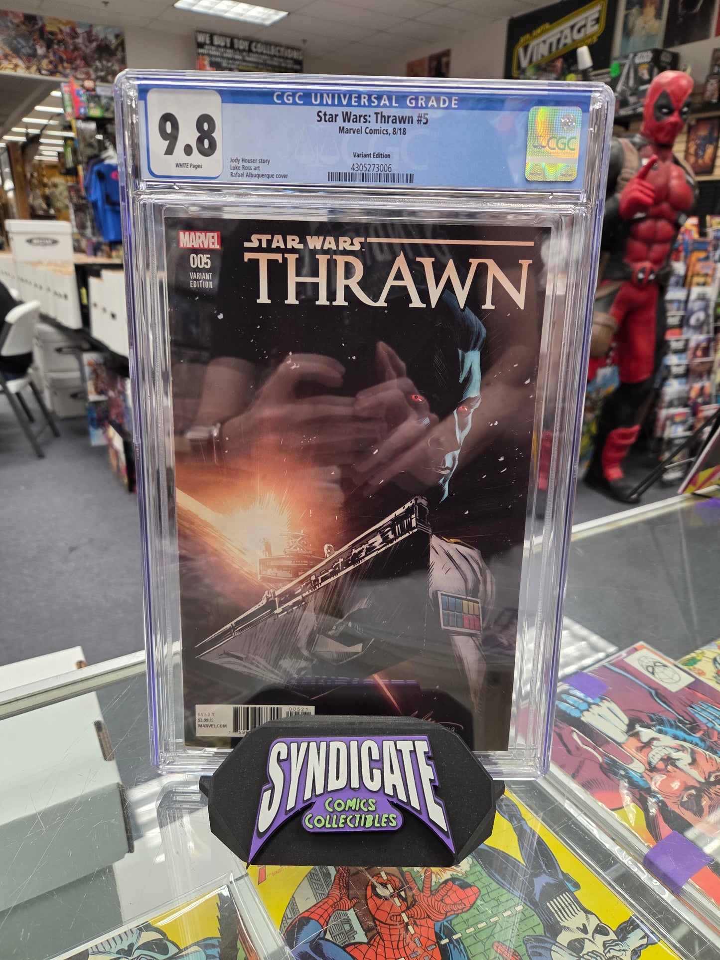 Star Wars: Thrawn #5 (CGC 9.8) 1:25 Rafael Albuquerque Variant