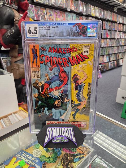 Amazing Spider-Man #59 (CGC 6.5) 1st Cover App. Of Mary Jane