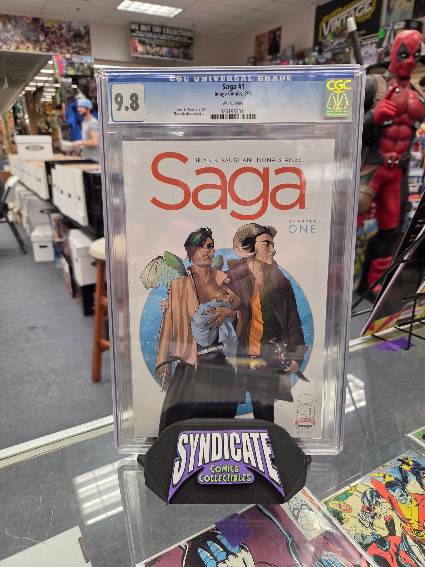 Saga #1 (CGC 9.8) 1st Print