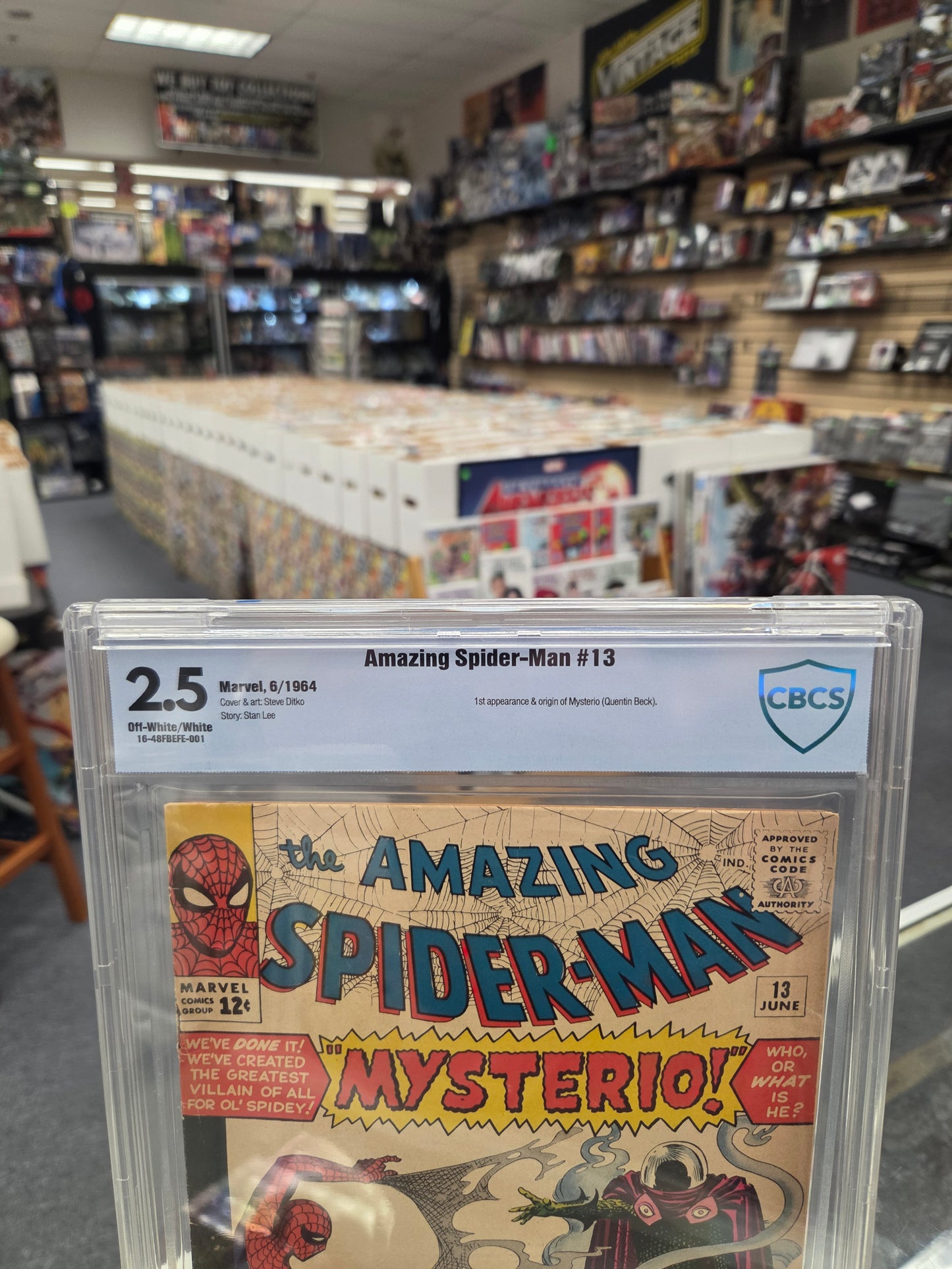 Amazing Spider-Man #13 (CBCS 2.5) 1st Mysterio