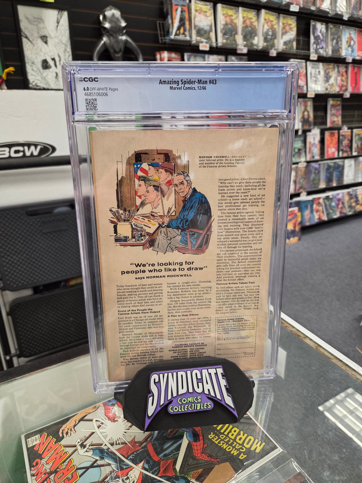 Amazing Spider-Man #43 (CGC 6.0) 1st Mary Jane