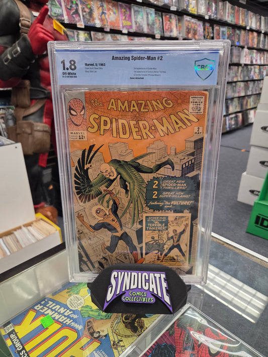 Amazing Spider-Man #2 (CBCS 1.8) 1st Vulture