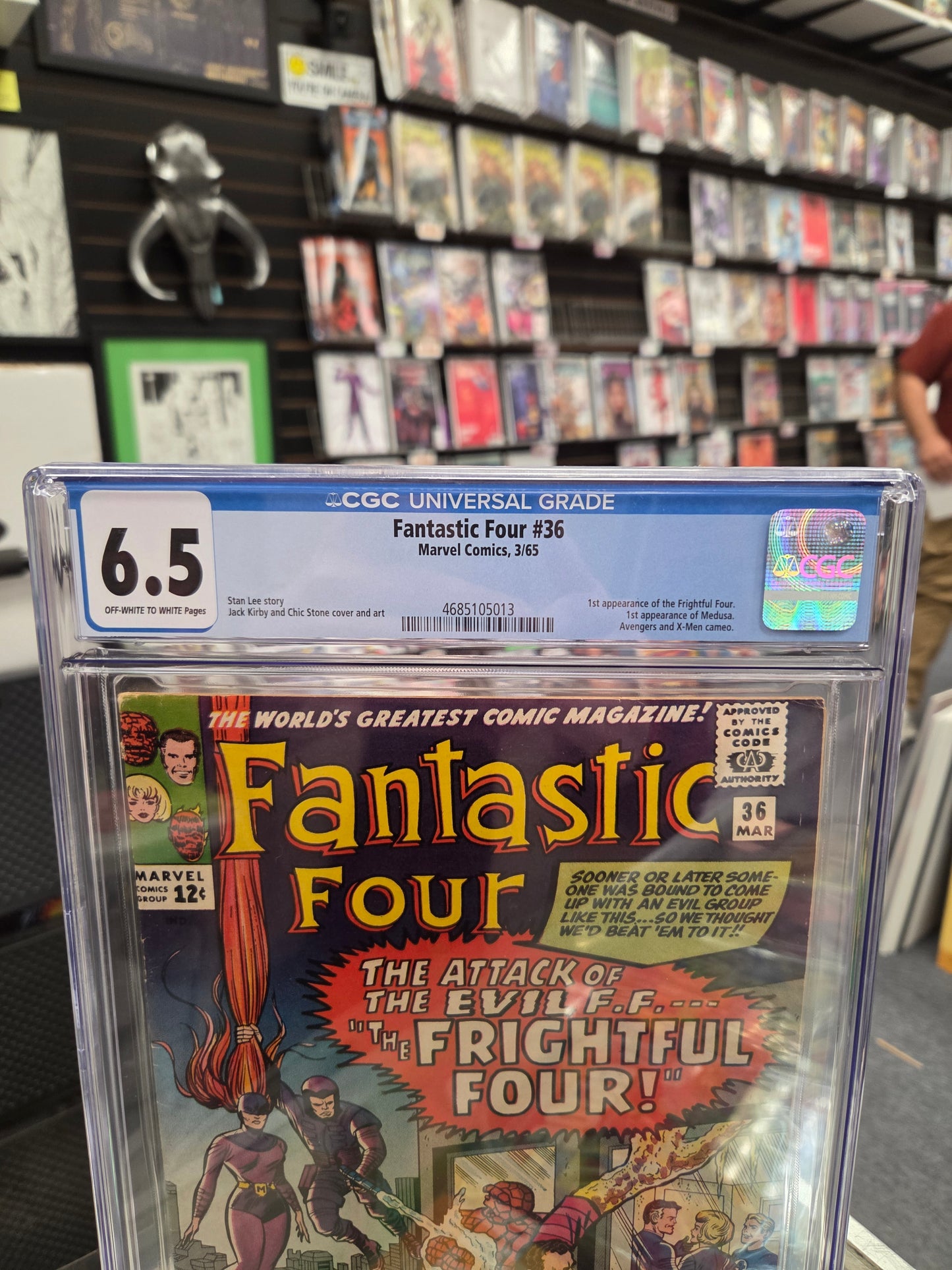 Fantastic Four #36 (CGC 6.5) 1st Frightful Four