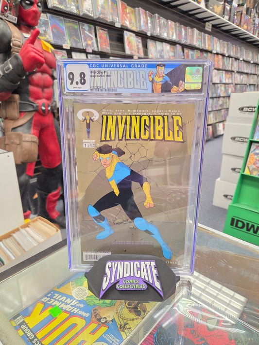 Invincible #1 (CGC 9.8) 1st Invincible, Custom Label