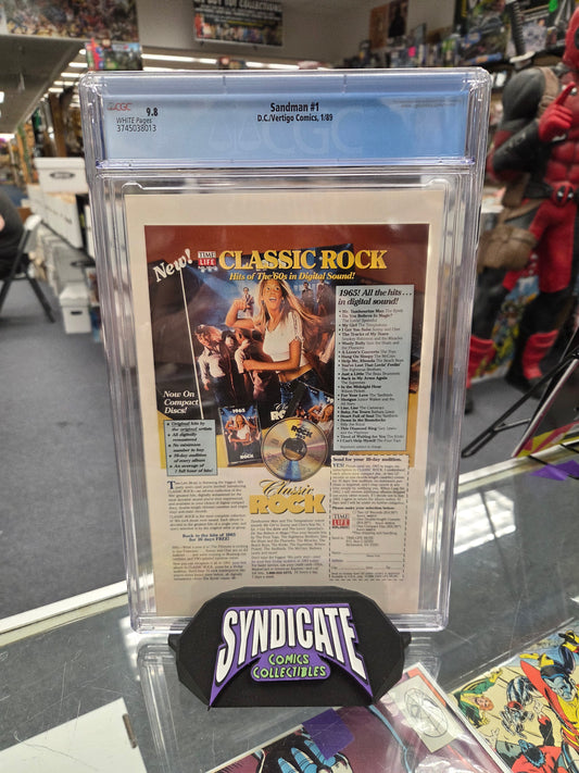 Sandman #1 (CGC 9.8) 1st Print