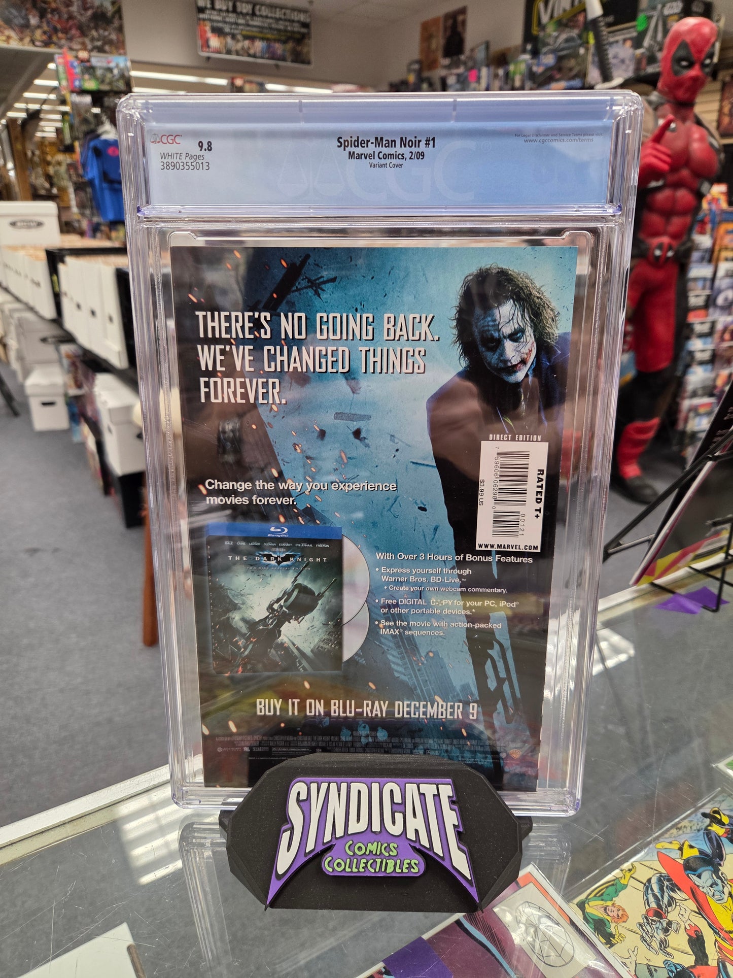 Spider-Man Noir #1 (CGC 9.8) Calero Variant, 1st Spider-Man Noir