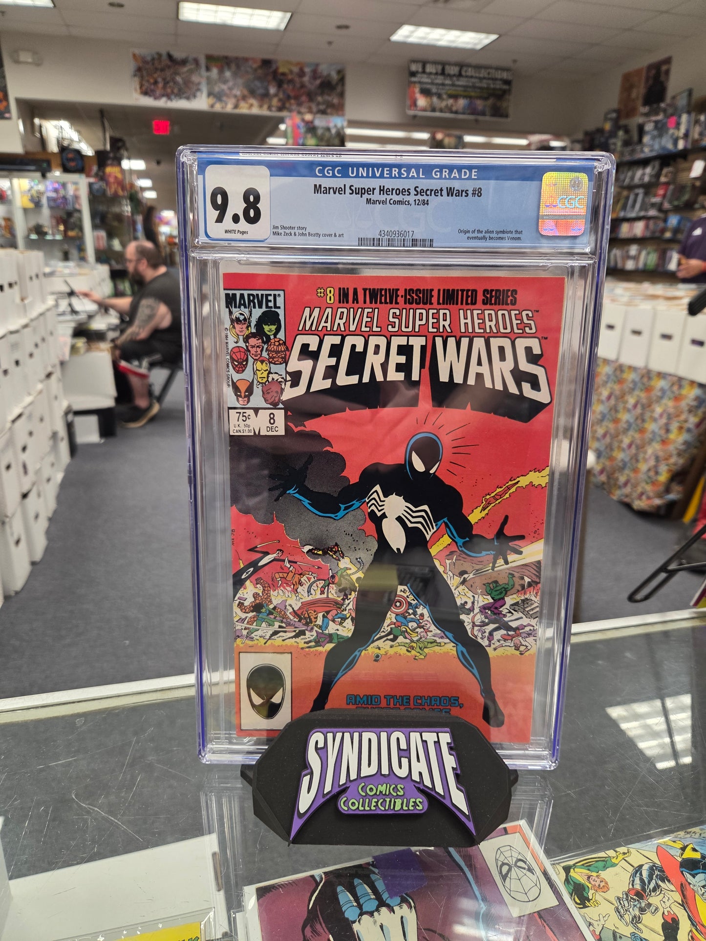 Marvel Super-Heroes: Secret Wars #8 (CGC 9.8) Direct Edition