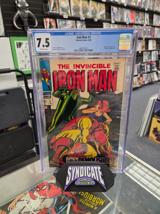 Iron Man #2 (CGC 7.5) Silver Age Marvel