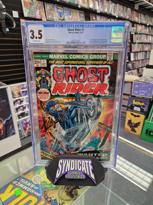 Ghost Rider #1 (CGC 3.5) 1st Solo Ghost Rider Title