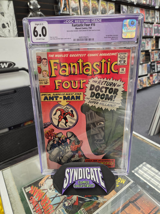 Fantastic Four #16 (Restored CGC 6.0) Doctor Doom Appearance