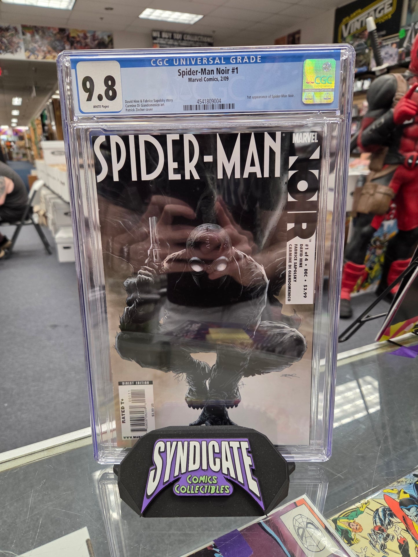Spider-Man Noir #1 (CGC 9.8) 1st Spider-Man Noir