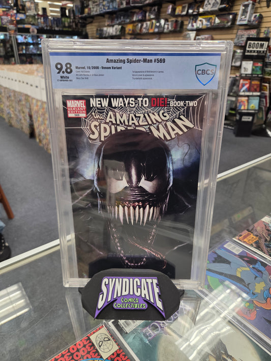 Amazing Spider-Man #569 (CBCS 9.8) 1st Cameo Of Anti-Venom