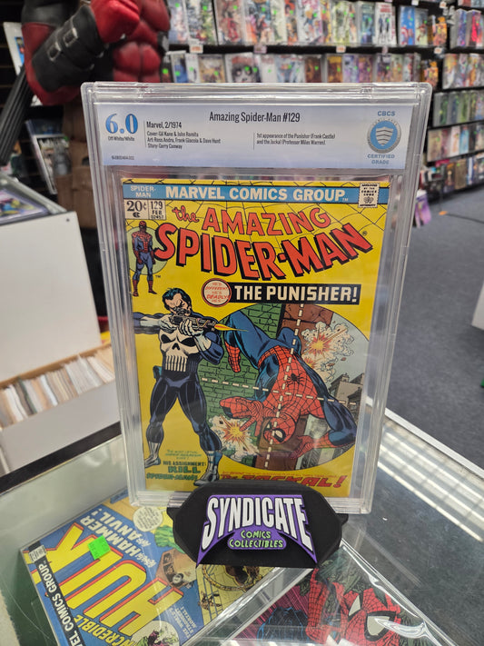 Amazing Spider-Man #129 (CBCS 6.0) 1st Punisher