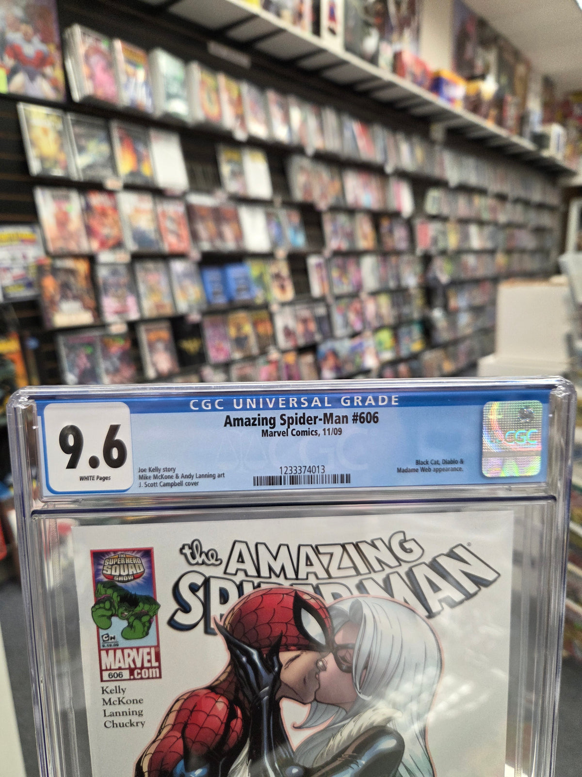 Amazing Spider-Man #606 (CGC 9.6) J. Scott Campbell Cover