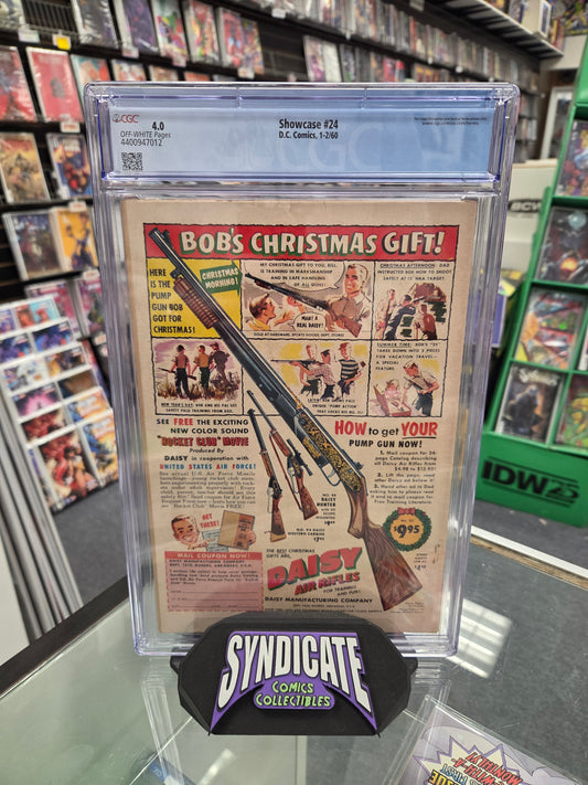 Showcase #24 (CGC 4.0) 3rd Hal Jordan