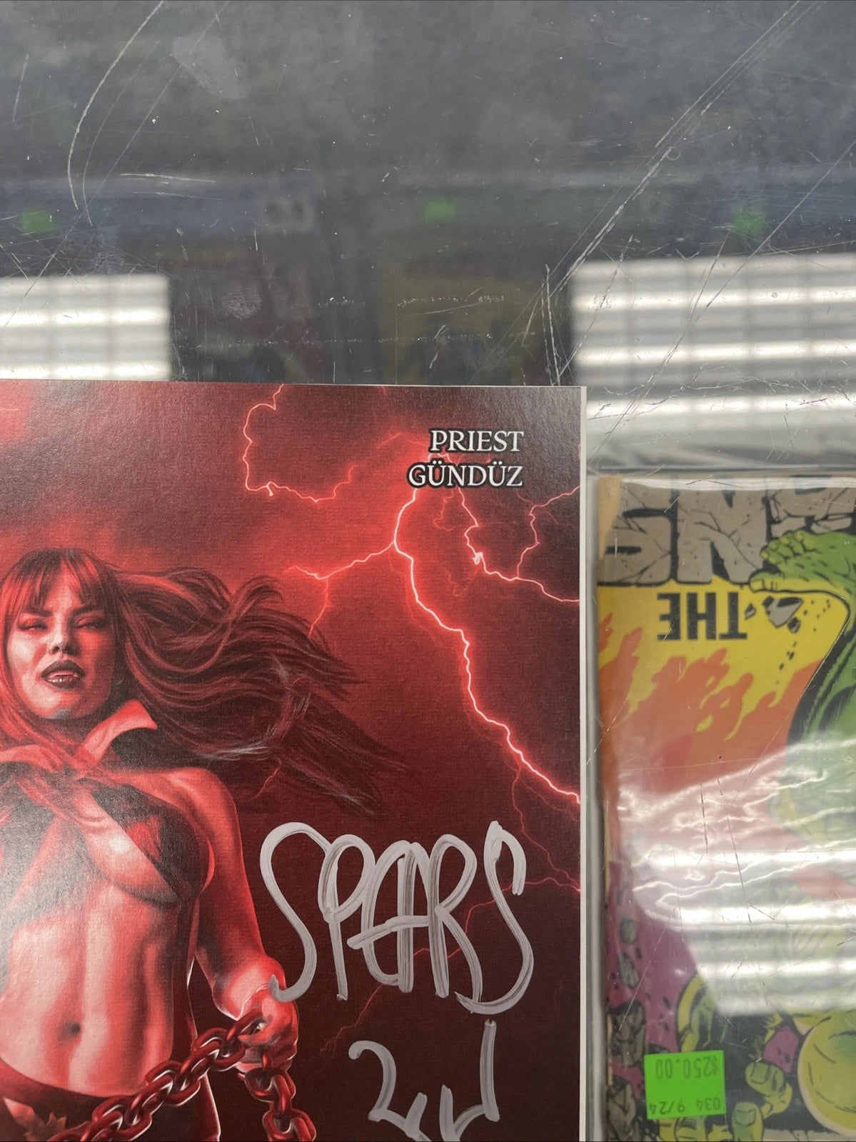 Vampirella #1 (2025) Mark Spears Red Variant SIGNED!