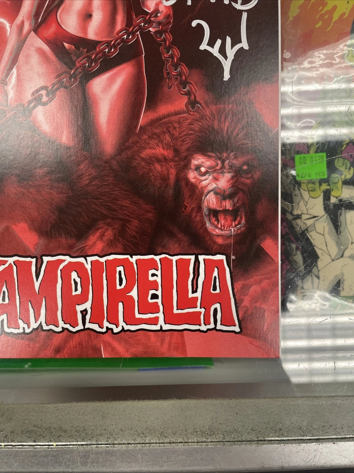 Vampirella #1 (2025) Mark Spears Red Variant SIGNED!